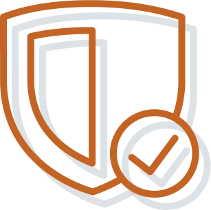 shield with checkmark icon